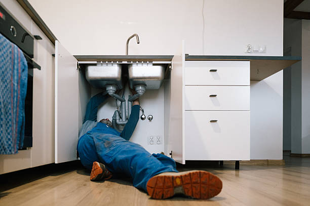 Professional Pipe Repair technician working in Mckenna, WA